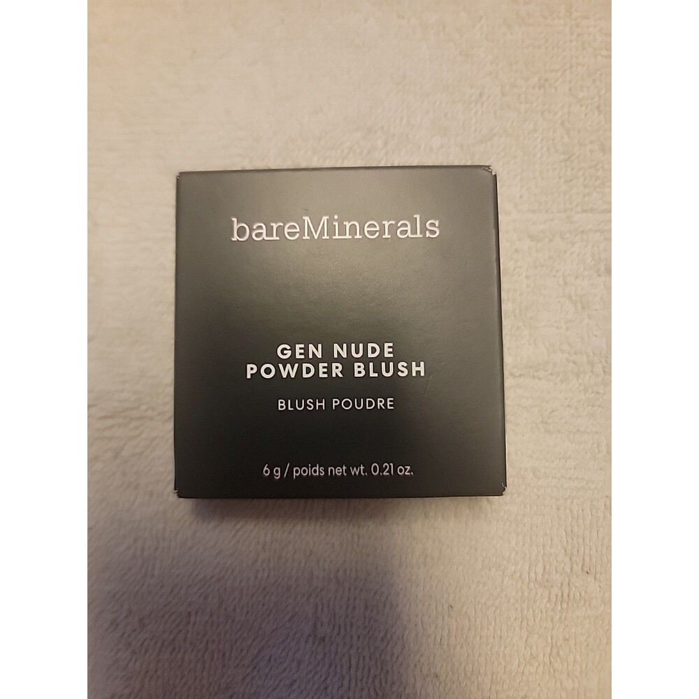 bareMinerals Gen Nude Powder Blush BUT FIRST COFFEE 0.21 oz. NEW IN BOX